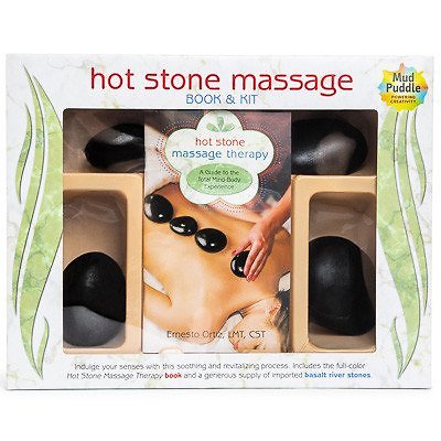Libro kit massaggi hot stone - libro,