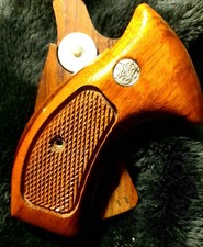 Guancette grips Originali target Bananas  Smith & Wesson K L Round butt Anni 70