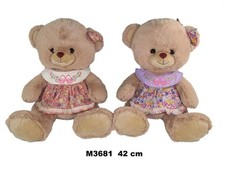Orsacchiotto vestito 42 cm MIX