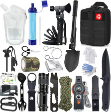 Kit Di Sopravvivenza 22 in 1, Kit Di Emergenza per Esterni, Attrezzatura Di Sopr