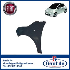 PARAFANGO ANTERIORE SINISTRO CON FORO LUCCIOLA FIAT 500 C 595 ABARTH DAL 2007