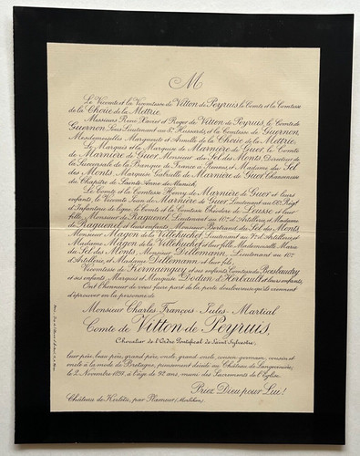 Comte vitton peyruis - comte,