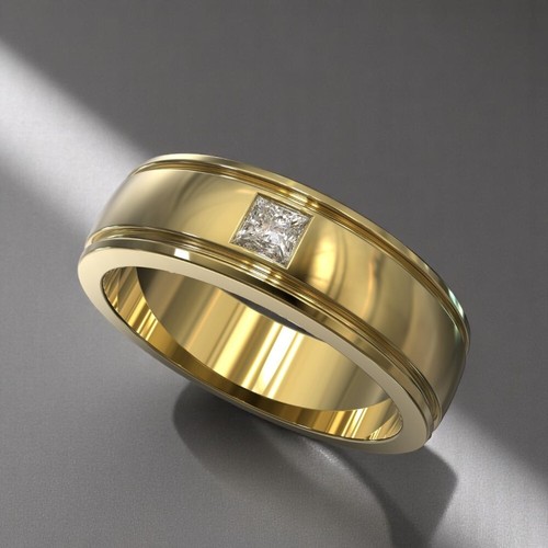 Fascia uomo oro giallo - da,