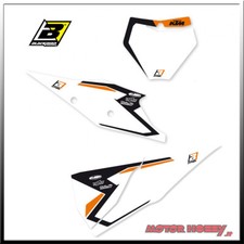 KIT ADESIVI PORTANUMERO BLACKBIRD GRAFICHE DREAM 4 KTM SX-SXF 2019