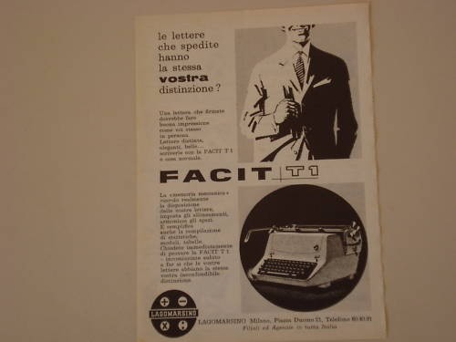 Advertising pubblicità 1960 - advertising,
