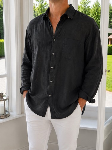 Camicia lino ralph - camicia,