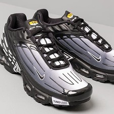 NIKE AIR MAX PLUS III TN TUNED DJ4600 001 MEN'S TRAINERS 40,5 Black/Black White