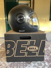 casco moto integrale vintage  Bell Bullitt Matte black Taglia L