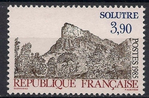 Francia 1985 alberi montagne - alberi,