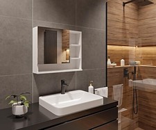 Armadietto da Bagno Bianco