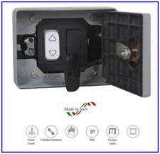 Blindino serranda per scatola con chiusino selettore a chiave ad incasso