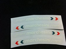 Adesivi Cerchi MARCHESINI Forged BIANCO su trasparente 