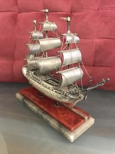 Nave Galeone in argento