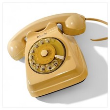 Telefono Fisso a Disco Vintage