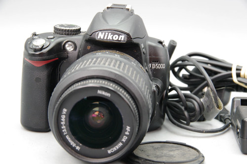 Nikon d5000 fotocamera reflex - fotocamera,