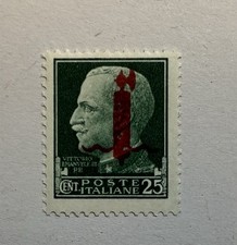 francobolli rsi 25 Cent Con