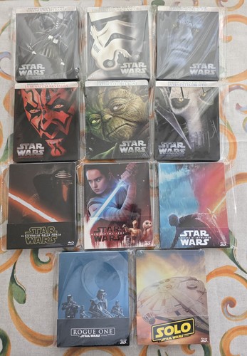 Star wars steelbook blu ray - steelbook, blu-ray