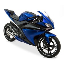 Yamaha YZF-R 125 2008-2013 - Kit carene completo (20 pannelli) blu/nero