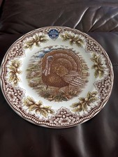 NUOVO PIATTO DA PRANZO ROYAL STAFFORD Homeland THANKSGIVING TURKEY 11" (s)