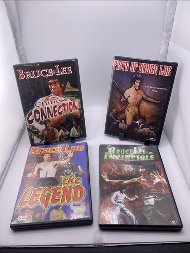 Bruce lee dvd lot kung - lee, x4