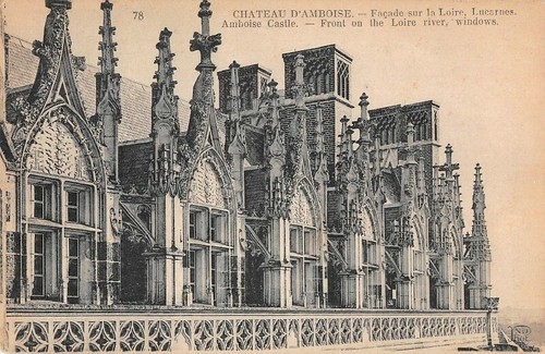 Château amboise façade su - château,