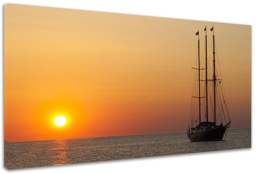 Quadro moderno alba - moderno, mare