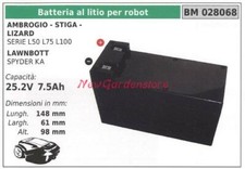 Batteria al litio per robot pr