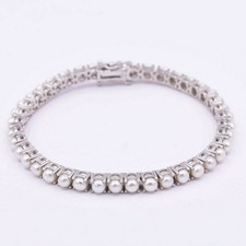 Bracciale tennis perle 4,3 mm