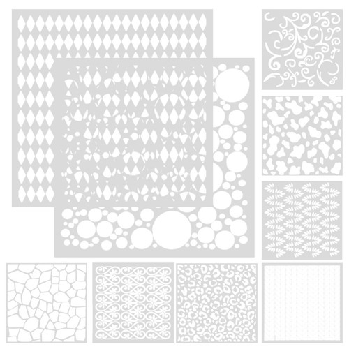 Sheets stencil parete - 9,