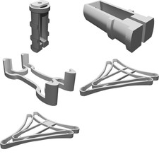 Kit telaio micro - esacottero, y6
