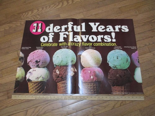Baskin robbins gelato - baskin, 1976