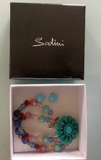 Bracciale SODINI  + orecchini, in pietre dure