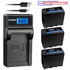 Kastar Battery LCD Charger for