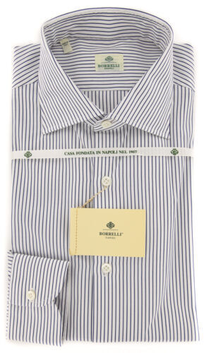 Camicia striata blu - camicia, navy