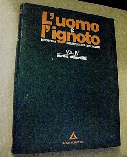 Uomo ignoto enciclopedia - l'uomo, l'ignoto