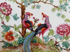 Piatto Decoro Orientale Pavoni VV Carraresi