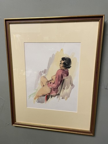 Quadro nudo vintage con