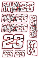 Luca salvadori moto adesivo - 23,