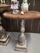 Tavolino rotondo shabby chic