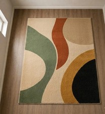 Tappeto moderno astratto in