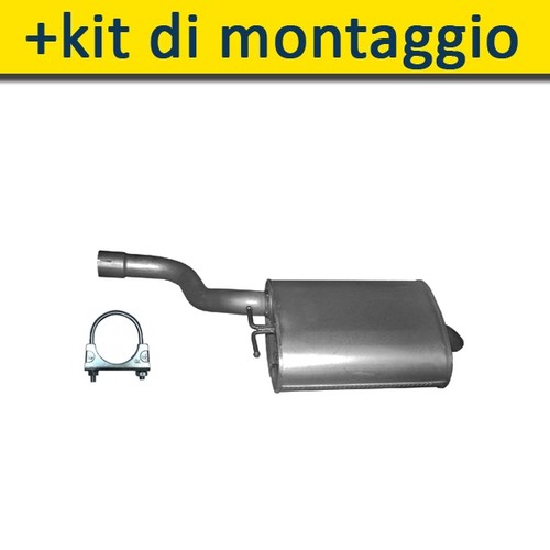 Silenziatore marmitta - silenziatore,