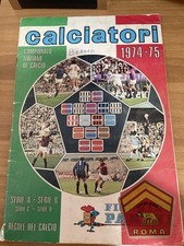 Calciatori Panini 1974 1975 Album figurine Completo 100%