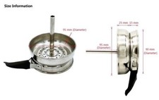Shisha porta carbone - shisha,