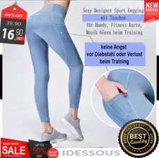 Leggings donna con tasche