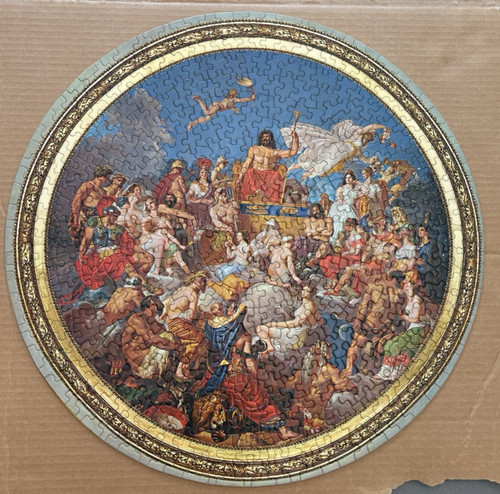 Puzzle gods mount olympus - puzzle, on