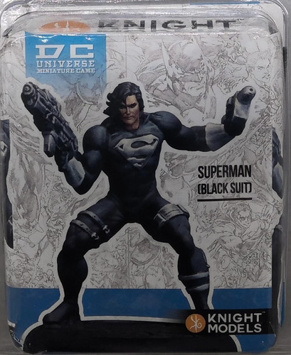 Tuta nera superman knight - tuta,
