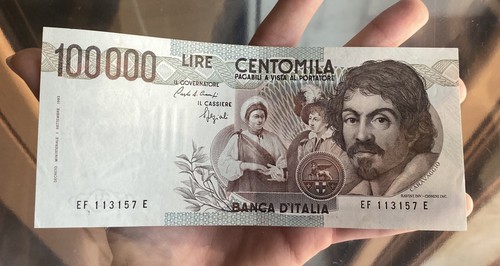 100000 lire 1983 - lire, 25-10-1983