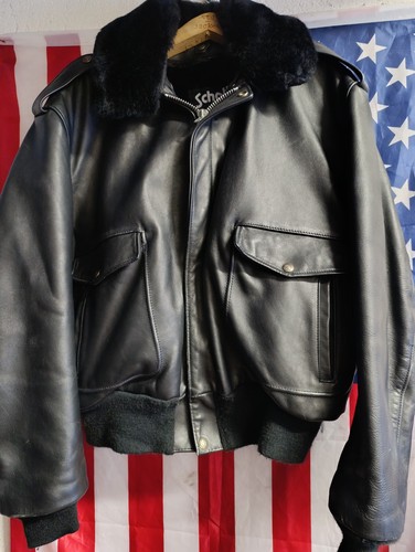 Schott 684 xxl - 52🇺🇸, nero