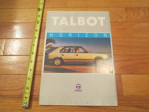 Talbot horizon brochure - horizon,