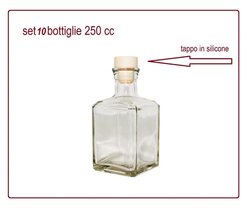 Bottiglie eleganti 250 - da,